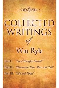 Collected Writings of Wm Ryle