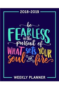 2018-2019 Weekly Planner
