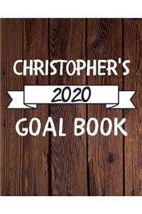 Christopher's 2020 Goal Book