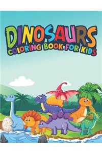 Dinosaurs Coloring Book For Kids