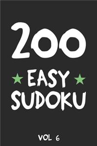 200 Easy Sudoku Vol 6