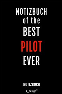 Notizbuch für Piloten / Pilot / Pilotin