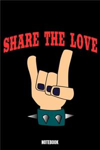 Share The Love Notebook