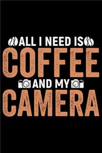 All I Need Is Coffee And My Camera
