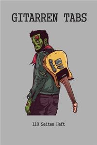 Gitarren Tab Heft 110 Seiten