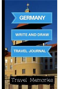 Germany Write and Draw Travel Journal