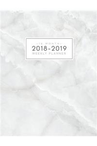 16 Month Weekly Planner 2018-2019