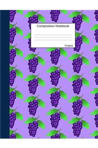 Grapes Composition Notebook