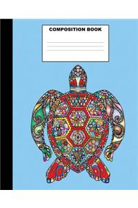 Turtle Composition Book