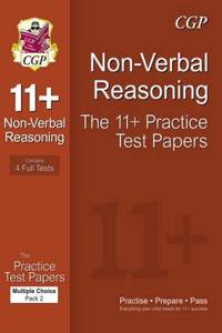 11+ Non-Verbal Reasoning Practice Papers: Multiple Choice - Pack 2 (GL & Other Test Providers)