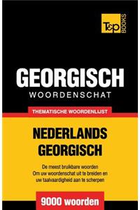 Thematische woordenschat Nederlands-Georgisch - 9000 woorden