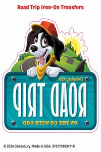 Vbs 2025 Road Trip Iron-On Transfers (Pkg of 12)