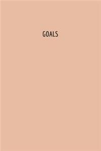 Goals Journal