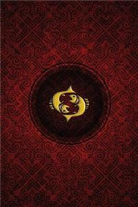 Monogram Pisces Journal