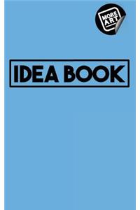 Idea Book / The Gossip (Series 1) / Writing Notebook / Blank Diary / Journal / Paperback / Lined Pages Book - 100 Pages / 5 X 8 / Baby Blue Sky