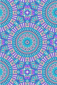 Bullet Journal Notebook Mandalas Pattern 9