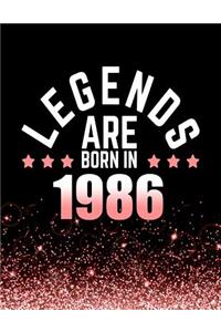 Legends Are Born in 1986