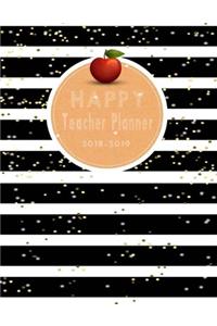 Happy Teacher Planner 2018-2019