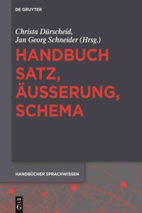 Handbuch Satz, Ausserung, Schema