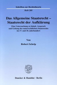 Das Allgemeine Staatsrecht - Staatsrecht Der Aufklarung