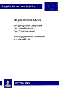 de Generatione Christi
