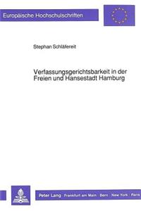 Verfassungsgerichtsbarkeit in der Freien und Hansestadt Hamburg