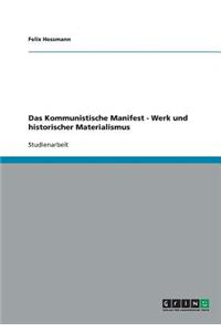 Das Kommunistische Manifest - Werk und historischer Materialismus