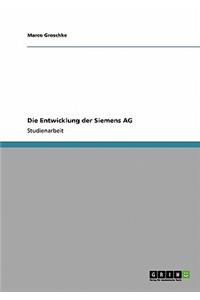 Entwicklung der Siemens AG