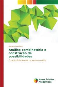 Análise combinatória e construção de possibilidades