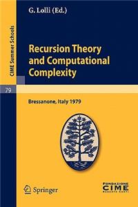 Recursion Theory and Computational Complexity
