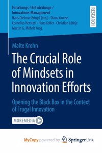 The Crucial Role of Mindsets in Innovation Efforts