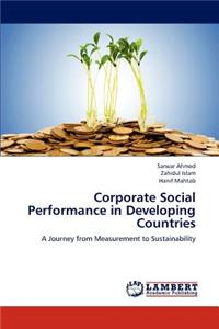 Corporate Social Performance in Developing Countries