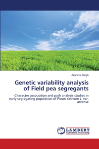 Genetic variability analysis of Field pea segregants