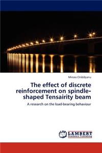 Effect of Discrete Reinforcement on Spindle Shaped Tensairity Beam
