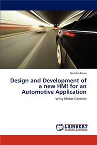 Design and Development of a new HMI for an Automotive Application