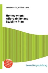 Homeowners Affordability and Stability Plan