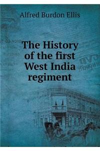 The History of the first West India regiment