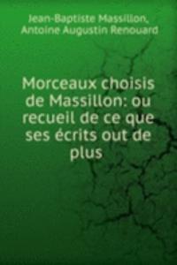 Morceaux choisis de Massillon