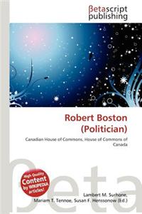 Robert Boston (Politician)