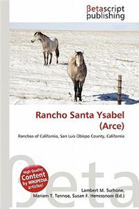 Rancho Santa Ysabel (Arce)
