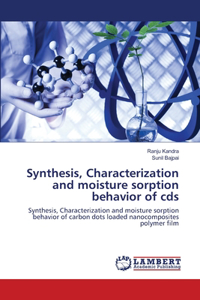 Synthesis, Characterization and moisture sorption behavior of cds