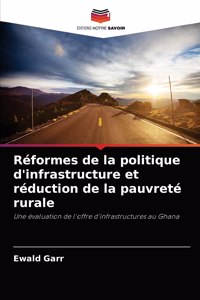 Réformes de la politique d'infrastructure et réduction de la pauvreté rurale
