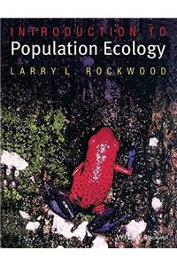 INTRODUCTION TO POPULATION ECOLOGY