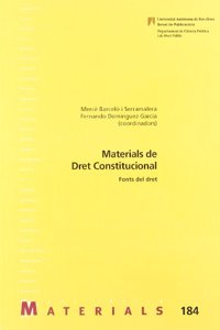 Materials de Dret Constitucional: Fonts del dret