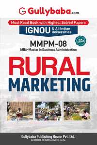 Gullybaba IGNOU MBAMM 4th Sem MMPM-08 Rural Marketing in English