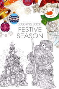 Coloring Book Festive Season