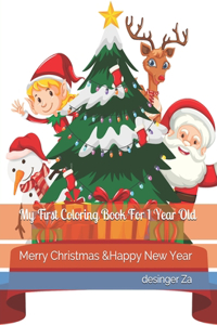 My First Coloring Book For 1 Year Old