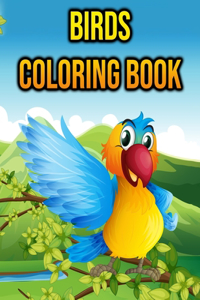 Birds Coloring Book
