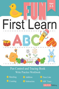 Fun First Learn Write Practice Workbook
