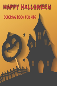 Happy Halloween Coloring book for Kids